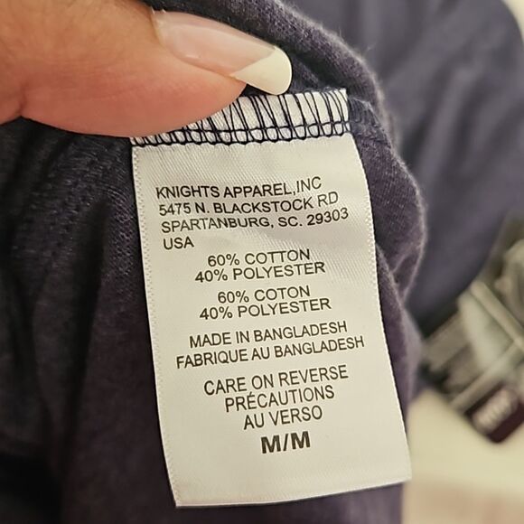 NHL Women's Hockey Logo Winnipeg Jets T-shirt Navy Blue Medium - Picture 8 of 16